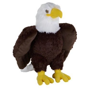 Wild Republic Cuddlekins Eco Bald Eagle Stuffed Animal, 12 Inches