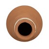 Top Wrapped Terracotta & Cane Bud Vase by Foreside Home & Garden - 3 of 4