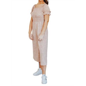 Women's Jump For My Love Jumpsuit - SHE + SKY - 1 of 3