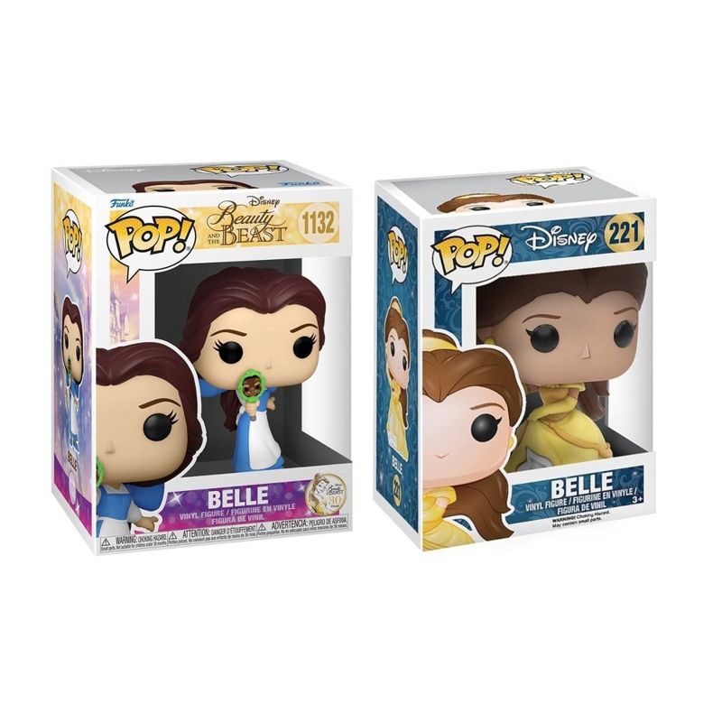 Funko 2 Pack Disney Beauty and the Beast: Princess Belle #1132, #221, 2 of 5
