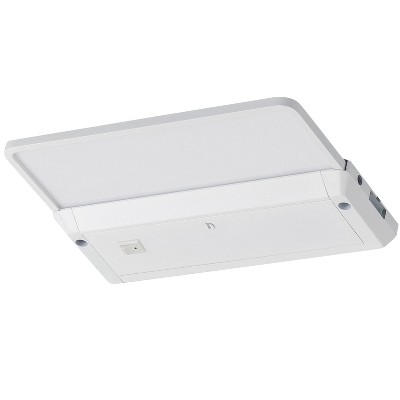 LBL Lighting 700UCGLY9357W Glyde 7.5" Undercabinet Lighting, White Finish, 3500K