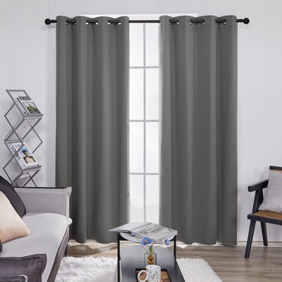 Deconovo Grommet Blackout Curtains, 2 Panels, OEKO-TEX Certified