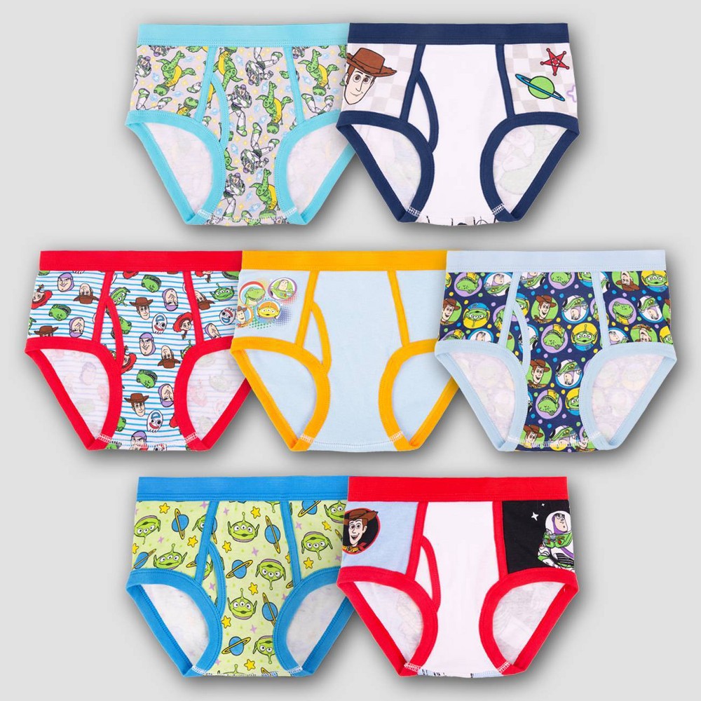 Toddler Boys' 7pk Toy Story Pixar Briefs 4T