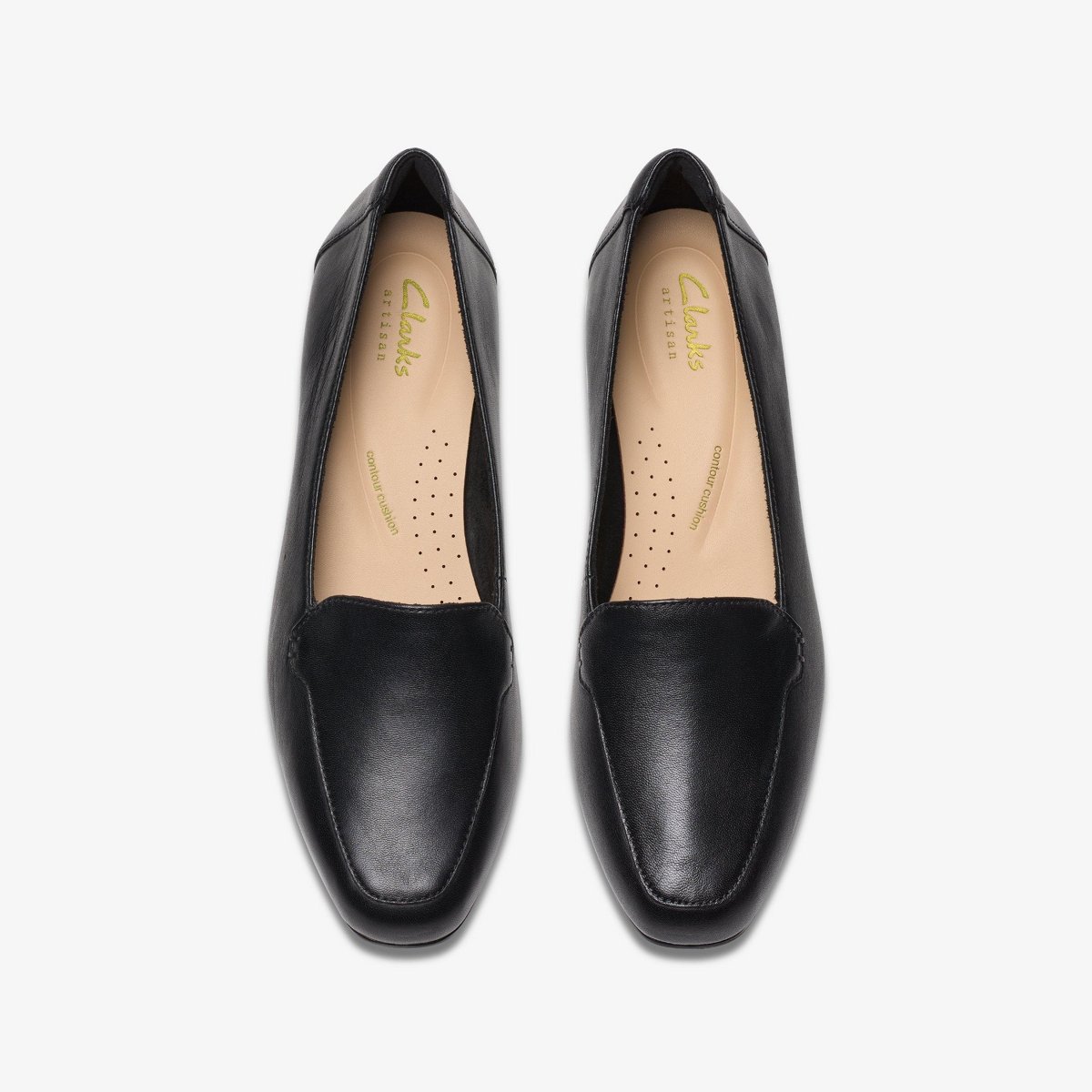 Обувь Clarks Womens Krystine Lily Black Leather Shoes 7 Medium — фото 6