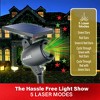Bell + Howell Startastic Solar Motion Holiday Projector Light with 5 Laser Modes, Remote Control, and Adjustable Mounting Stake No Wiring - 4 of 4
