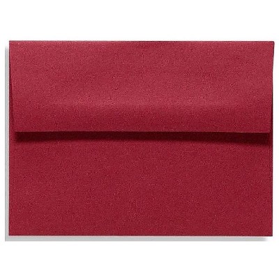 LUX A4 Invitation Envelopes 4 1/4 x 6 1/4 50/Box Garnet LUX-4872-26-50