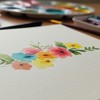 Sax Watercolor Paper, 9 x 12 Inches, 90 lb, Natural White, 100 Sheets - 3 of 4