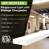 MyDepot Ceiling Lights 4 Pack 4FT LED Wraparound Light with 3 Wattages - 4 of 4