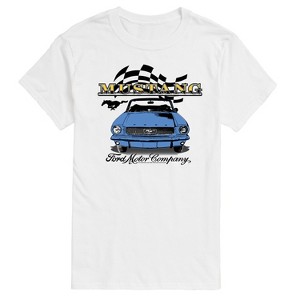 Men's - Ford - Vintage Mustang Convertible Short Sleeve Graphic T-Shirt - 1 of 4