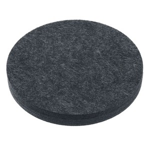 Unique Bargains Reversible Absorbent Water-proof Lightweight Plant Coasters 6 Pcs - 1 of 4