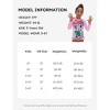 PATPAT Disney Princess Moana Girl Swimsuit One Piece Rash Guard UPF 50+ Summer Bathing Suit Long Sleeve Swimwear - 4 of 4