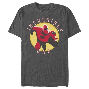Men's The Incredibles 2 Incredible Dad Circle T-Shirt - 1 of 4