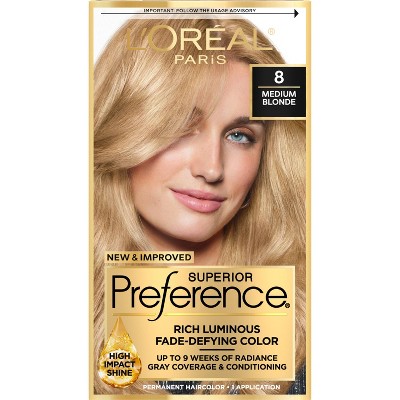 L'oreal Paris Superior Preference Fade-defying Color + Shine System - 6 ...