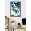 Trends International NFL Los Angeles Chargers - Ladd McConkey 25 Framed Wall Poster Prints - 2 of 4