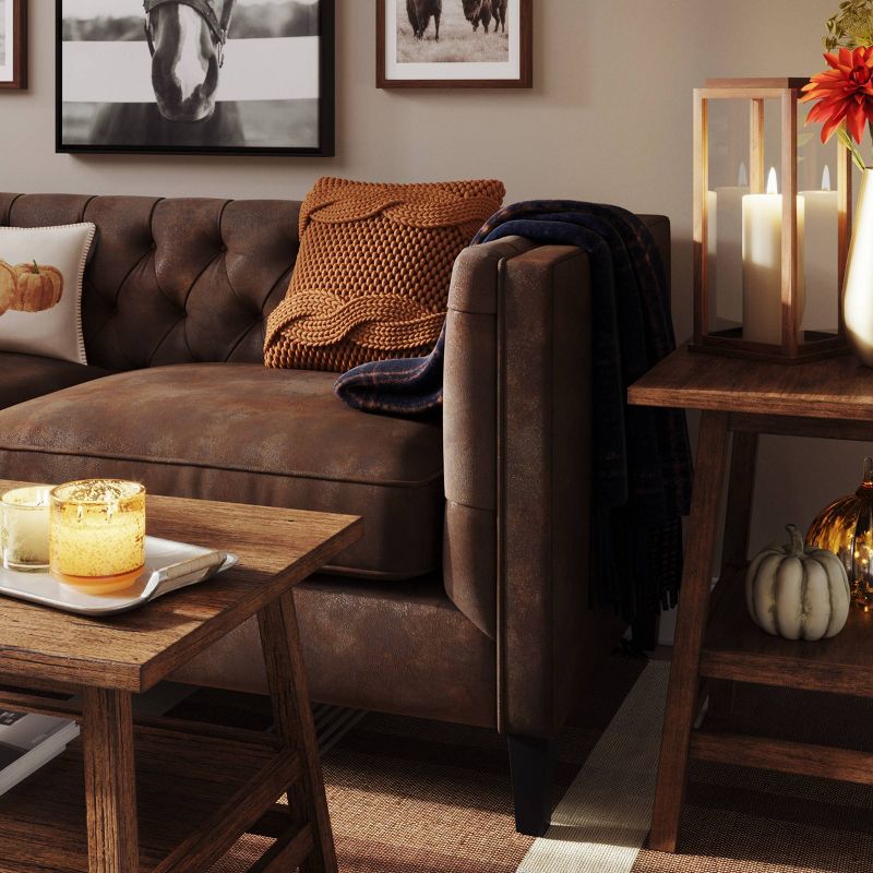 Haverhill Coffee Table Brown - Threshold&#8482;, 5 of 6