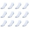 Hanes Men's X-Temp Big and Tall No Show Socks (12 Pack) - 2 of 4