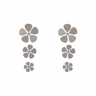 Evideco French Home Goods Decorative Curtain Magnets – Elegant Floral Design for a Stylish Touch
