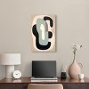 Art Remedy Abstract Numeral Contemporary Shapes Abstract Wall Art Unframed - 2 of 4