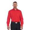 Gioberti Men's Long Sleeve Solid Dress Shirt - 2 of 3