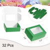 Unique Bargains Durable Soap Packaging Boxes Window Design Versatile Applications Gift Box 32 Pcs - 2 of 3
