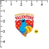 Sesame Street Cookies are My Valentine 50ct Vinyl Large Deluxe Stickers Variety Pack - 2 of 4