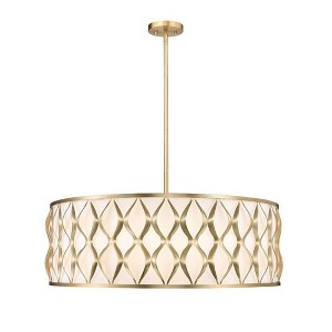 Z-Lite Harden 10 - Light Pendant in  Modern Gold - 1 of 4