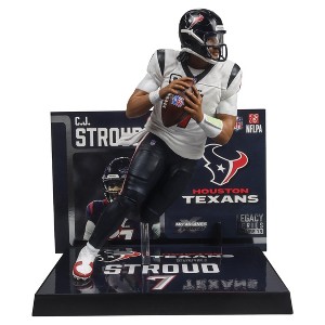 Mcfarlane Toys Houston Texans NFL CJ Stroud McFarlane Action Figure | White Jersey Chase - 1 of 4