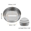 Unique Bargains Regular Leak-Proof Kitchen Storage Coin Slot Bank Lid for Mason Jar 20 Pcs - 2 of 4