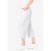 Woman Within Plus Size Petite Sport Knit Capri Pant - 4 of 4