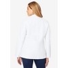 Jessica London Women's Plus Size Leather Blazer - 3 of 4