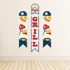 Big Dot of Happiness Fire Up the Grill - Hanging Vertical Paper Door Banners - Summer BBQ Picnic Party Wall Decoration Kit - Indoor Door Decor - 3 of 4