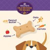 Old Mother Hubbard by Wellness Classic Crunchy P-Nuttier Biscuits Small Oven Baked with Carrot, Apple and Peanut Butter Flavor Dog Treats - 3 of 4