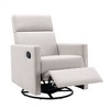CAVINAS Modern Accent Chairs for Bedroom, Upholstered Rocker Nursery Chair Plush Seating Glider Swivel Recliner Chair - 3 of 4