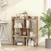 Costway 1/2 PCS 7-cube Bookcase Open Storage Shelf with Anti-tipping Kits for Living Room White/Black/Natural - 2 of 4