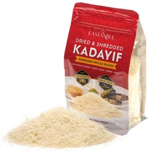 Eastanbul Dried Shredded Kataifi, Shredded Phyllo Dough, Kadayif Pastry, Ingredient for The Viral Dubai Pistachio Chocolate Bar, 6oz, (170g) - 1 of 4
