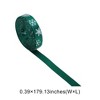 Unique Bargains Gift Wrap Ribbons Polyester Green 179.13"x0.39" 1 Pc - 3 of 4