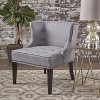 NicBex Accent Chair Fabric Occasional Chair Lounge Chair Comfy Chair with Button-Tufted Waffle Stitching for bedroom, Living Room - image 2 of 4