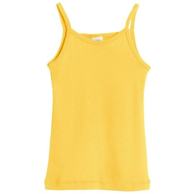 City Threads Usa-made Girls Soft Cotton Camisole | Yellow - 16y : Target