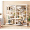 Gulches Freestanding Bookshelf, 68.9" Etagere Bookcase with 9 Open Shelves for Bedroom Storage - 4 of 4