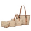 MKF Collection Marimar  M Signature Vegan Leather Women’s Tote – 4 Pcs set Handbag by Mia K - 2 of 4