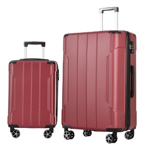 3/2/1pc Luggage Sets, Hardside Spinner Lightweight Suitcase with TSA Lock 20''/24''/28'' 4M -ModernLuxe - 1 of 4