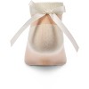 Memoi Sheer Satin Bow Anklet - 3 of 4