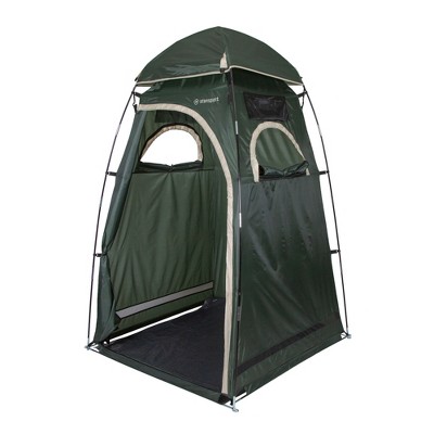 Stansport Deluxe Green Nylon Privacy Shelter Tent