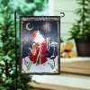 Evergreen Santa's Forest of Wonder Reversible Lustre Garden Flag 12 x 18 Inches Indoor Outdoor Decor - 3 of 4