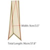 INSPIRE CHIC Women's Polka Dots Contrast Color Skinny Long Satin Silky Ribbon Neck Scarves 1Pc - 3 of 4