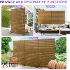 FENCY Decorative Privacy Fence Parallel - 4 of 4