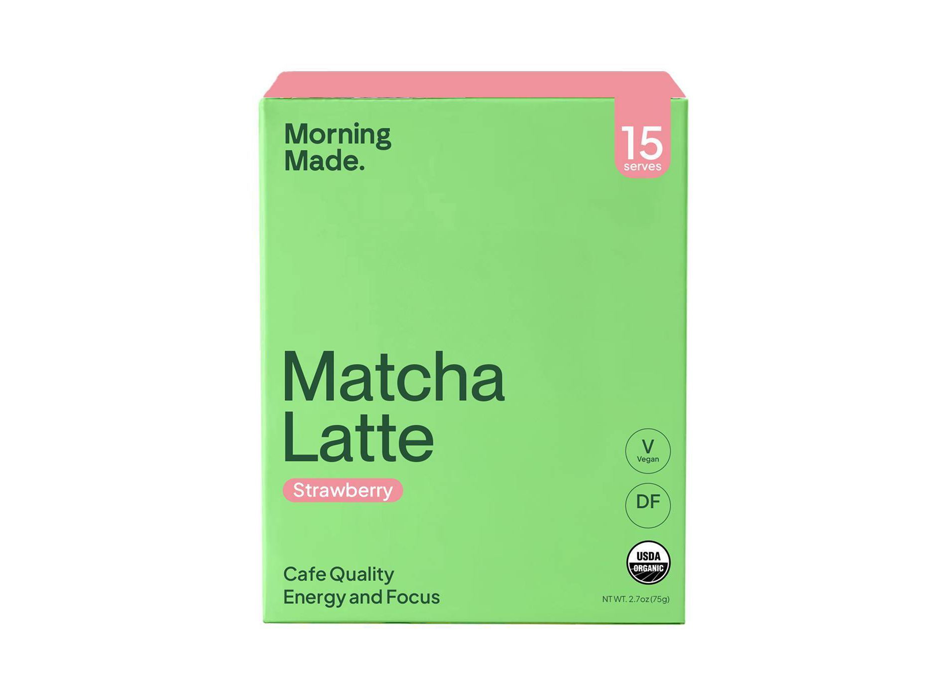 Morning Made Strawberry Matcha Mix - 2.7oz