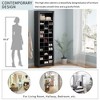 30 Shoe Cubby Console, Contemporary Shoe Cabinet with Multiple Storage Capacity, Free Standing Tall Cabinet with Versatile Use - 2 of 4