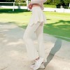 Anna-Kaci Active Women's High Waist Flare Pants with Layered Skirt Overlay - 4 of 4