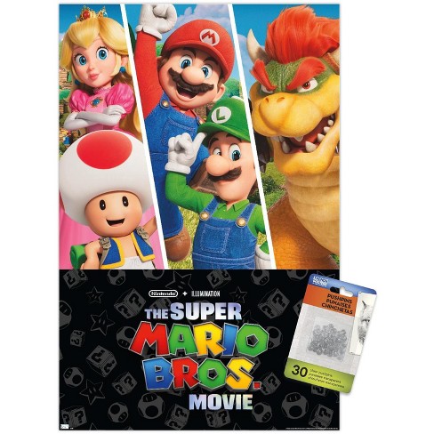 Trends International The Super Mario Bros. Movie - Group Unframed Wall ...